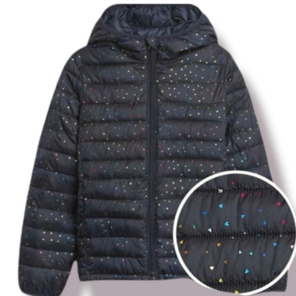 *NWOT* GapKids Upcycled Lightweight Puffer Navy (Medium)